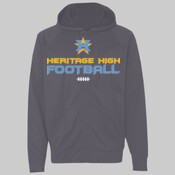 'Heritage Football' - SPORT TECH FLEECE Hooded Pullover Sweatshirt