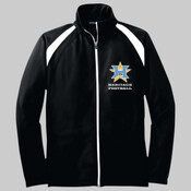 'Logo' - Adult Brushed Tricot Hook Jacket