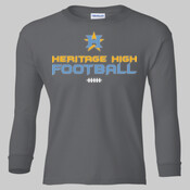 'Heritage Football' - Copy of Ultra Cotton™ Youth Long Sleeve T-Shirt