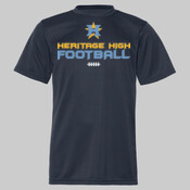 'Heritage Football' - Youth Short Sleeve Performance T-Shirt